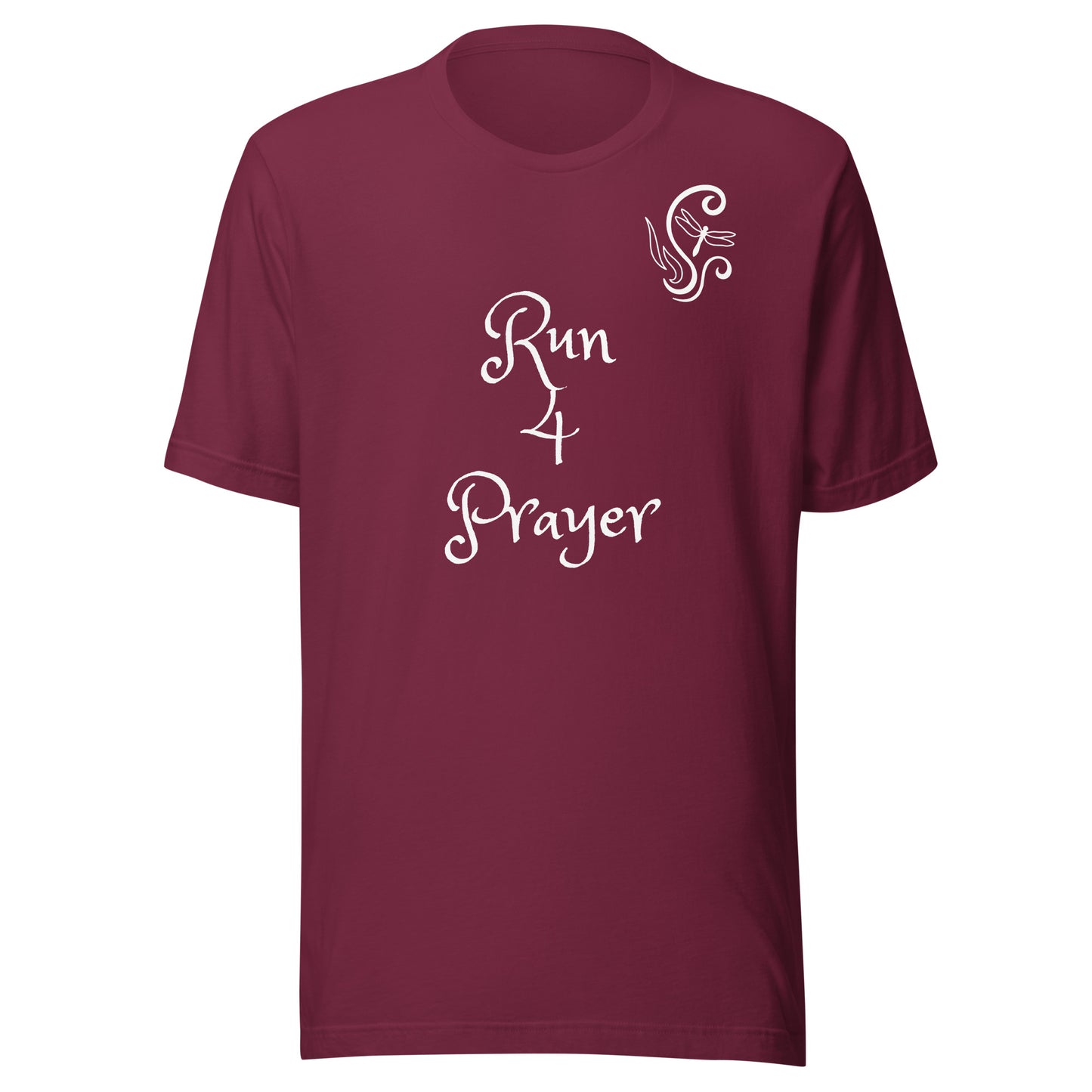 Run 4 Prayer Scroll Dragonfly Unisex t-shirt