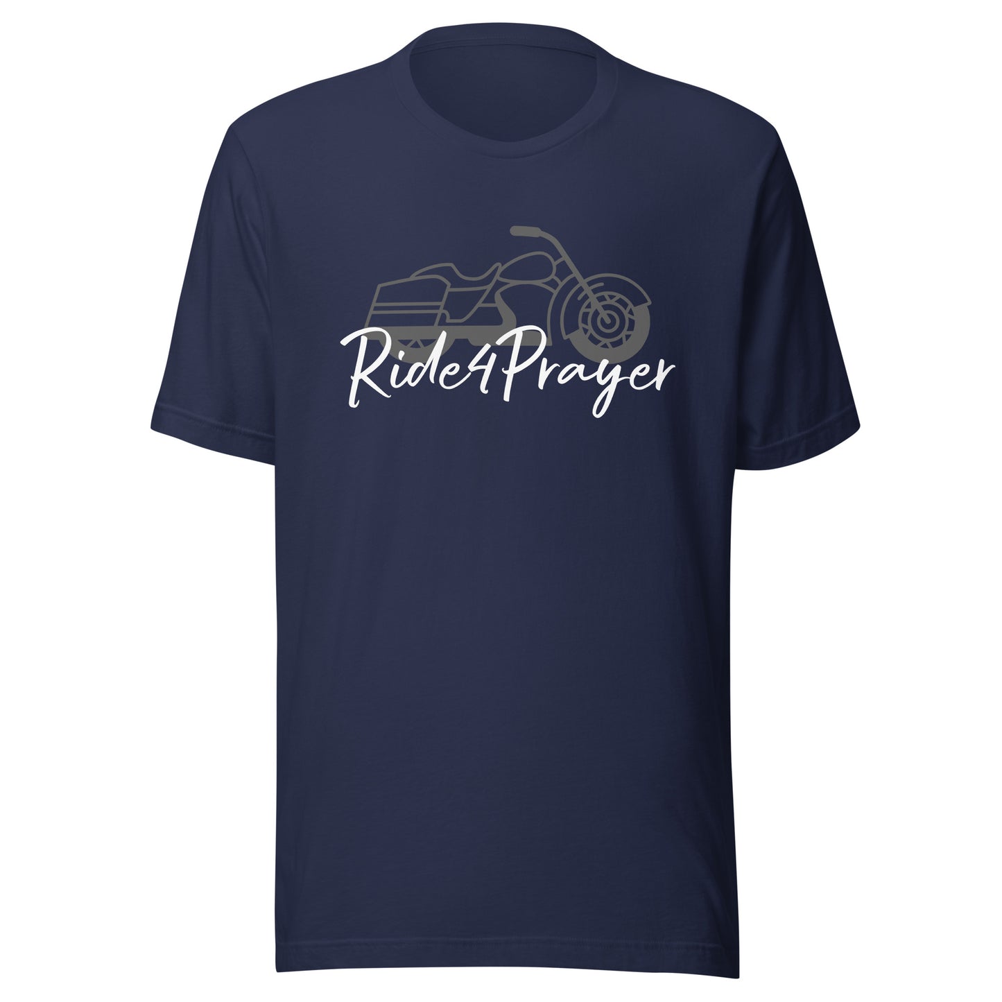 Ride4Prayer Motorcycle Unisex t-shirt