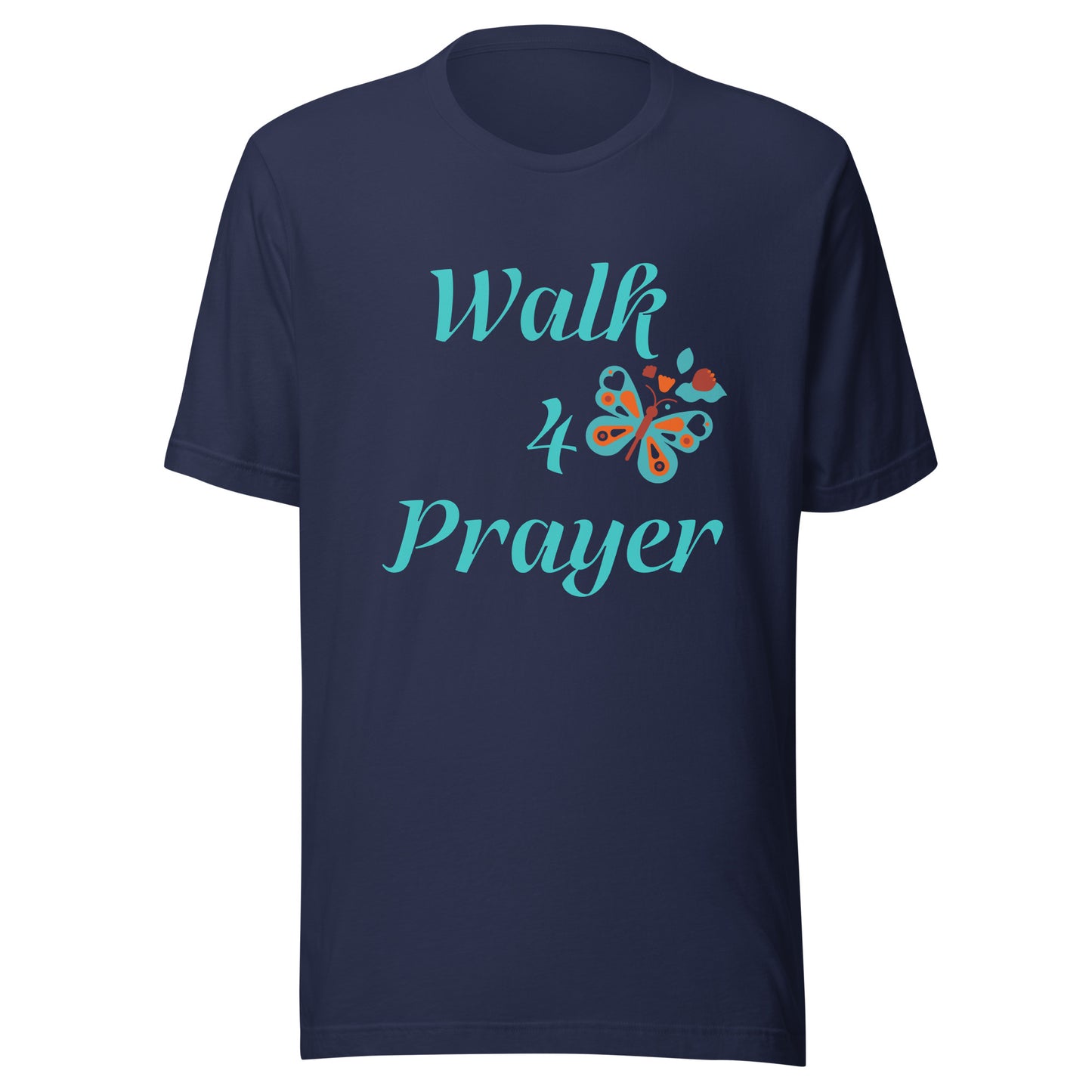 Walk 4 Prayer Butterfly Unisex t-shirt