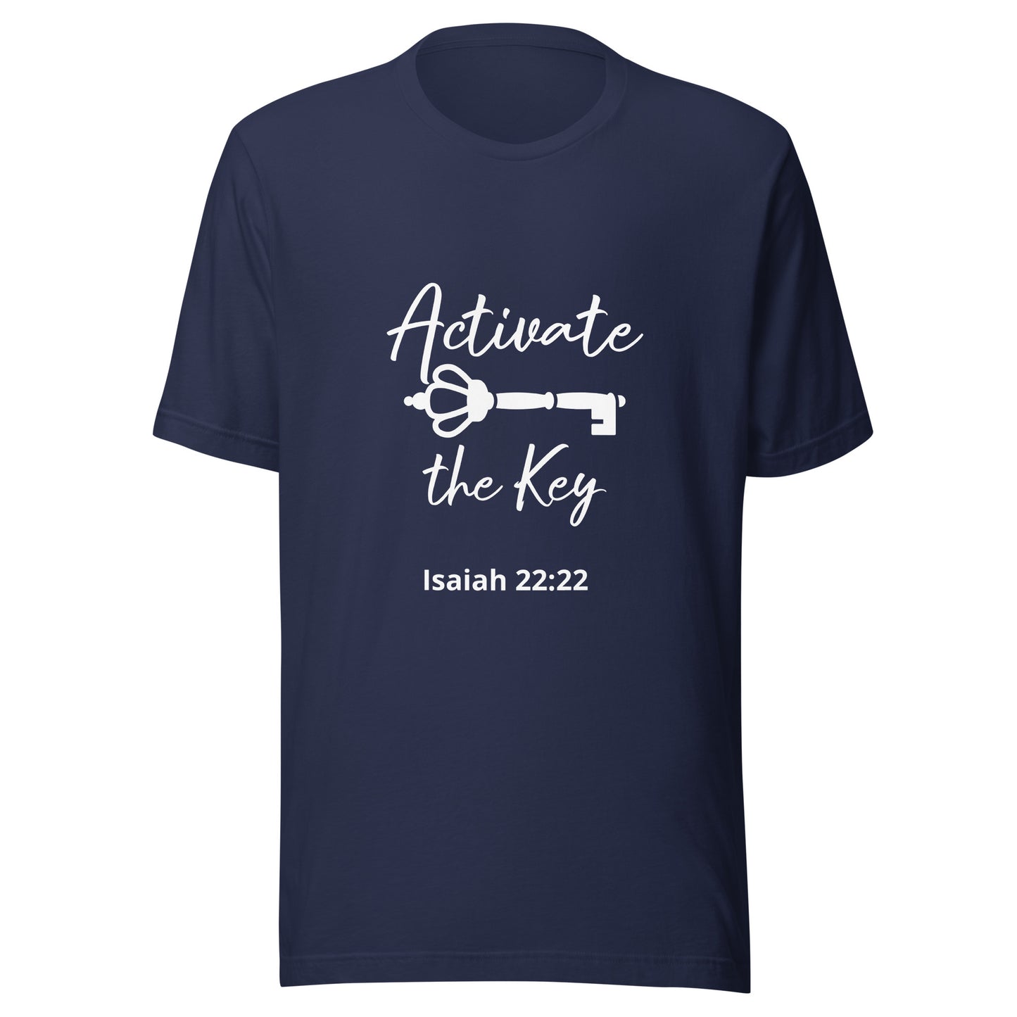 Activate the Key Isaiah 22:22 Unisex t-shirt