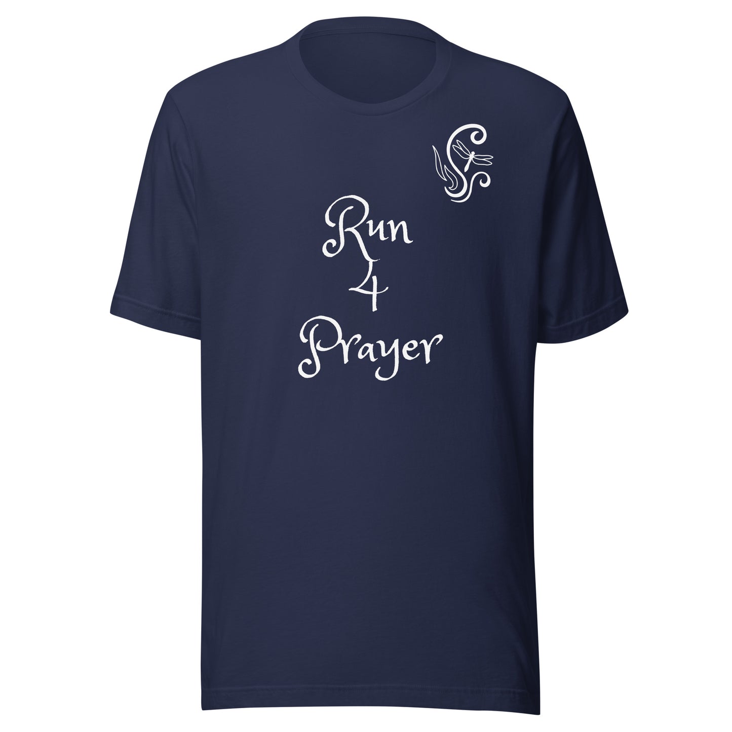 Run 4 Prayer Scroll Dragonfly Unisex t-shirt