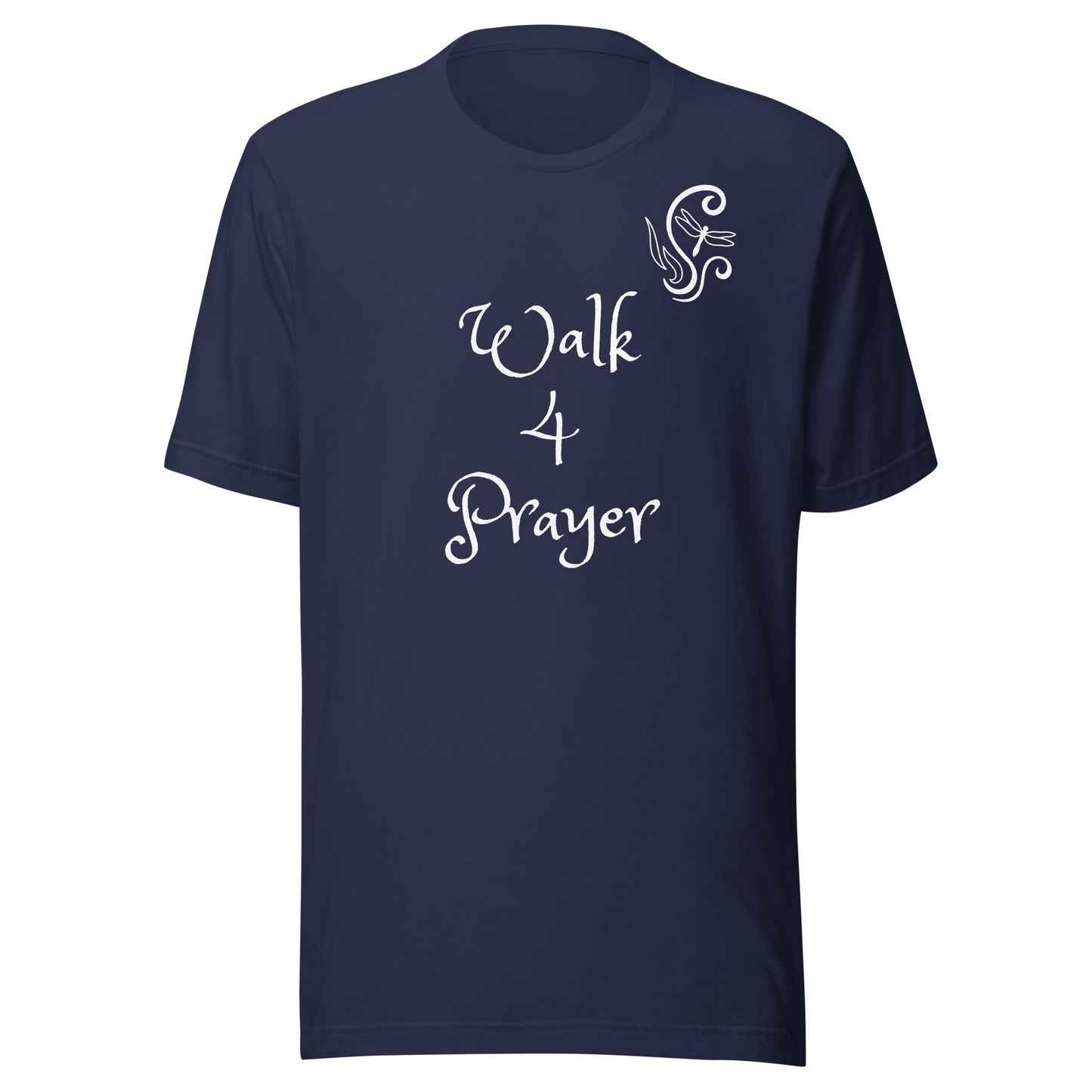 Walk 4 Prayer Scroll Dragonfly Unisex t-shirt