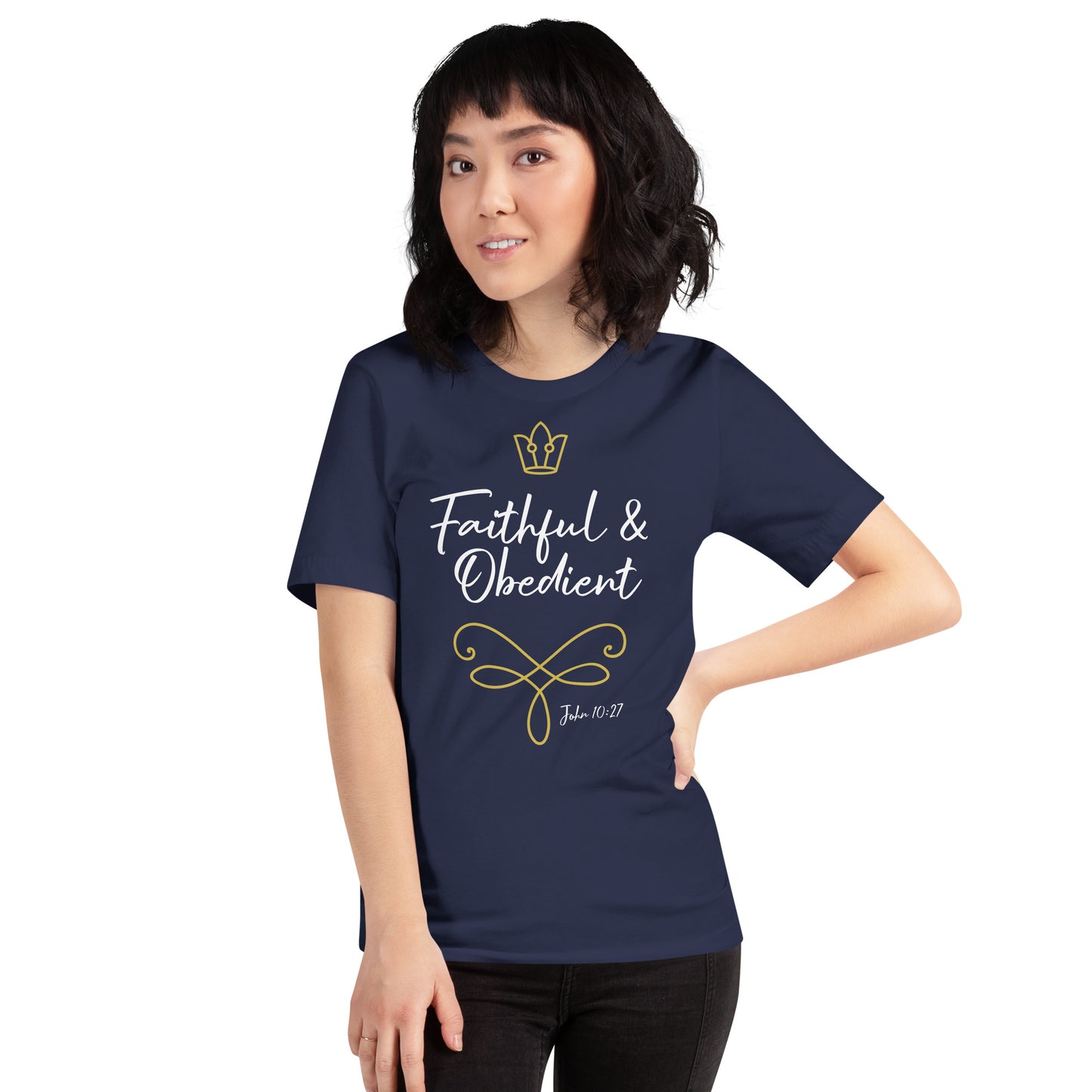 Faithful & Obedient John 10:27 Unisex t-shirt