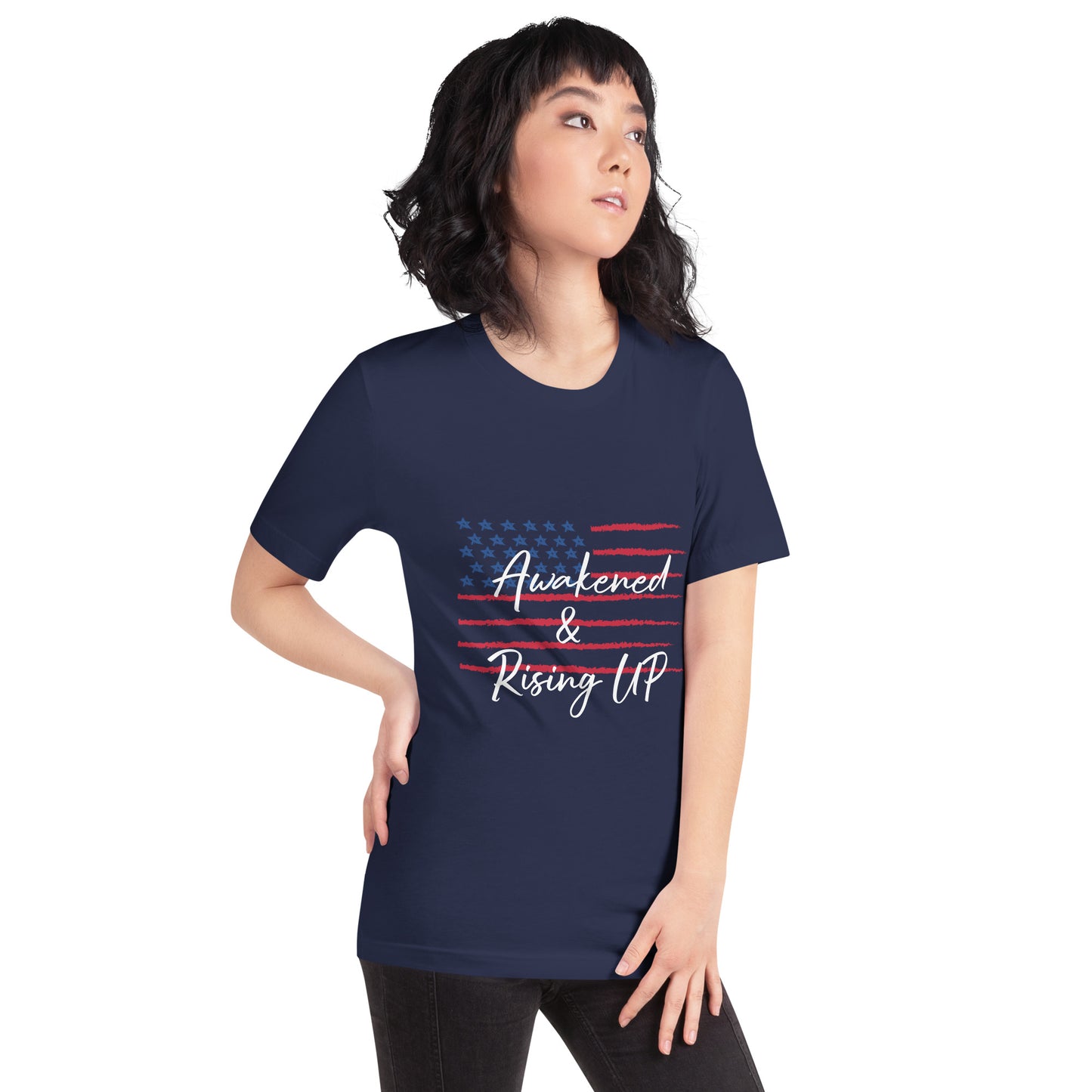 Awakened & Rising UP USA Unisex t-shirt