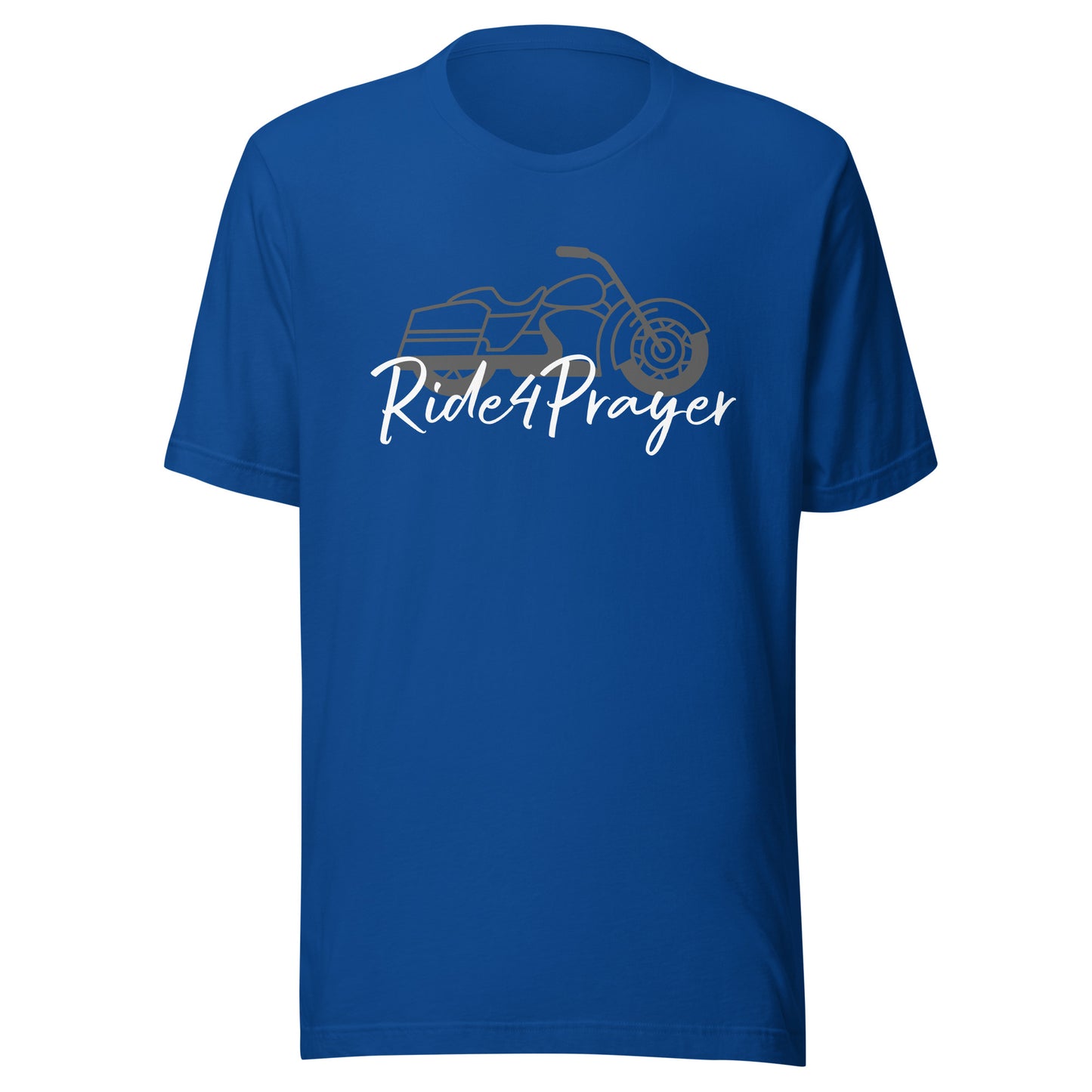 Ride4Prayer Motorcycle Unisex t-shirt
