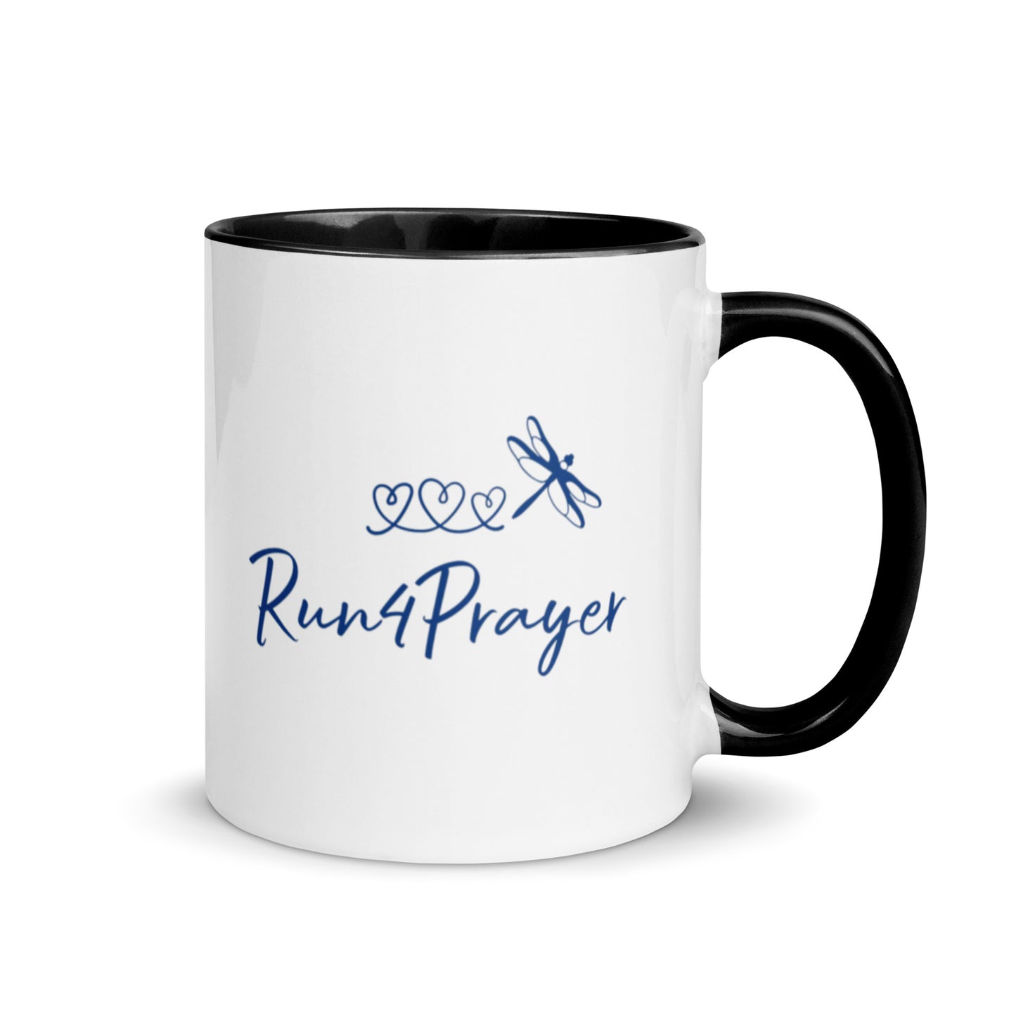 Run4Prayer Heart Path DF Mug with Color Inside