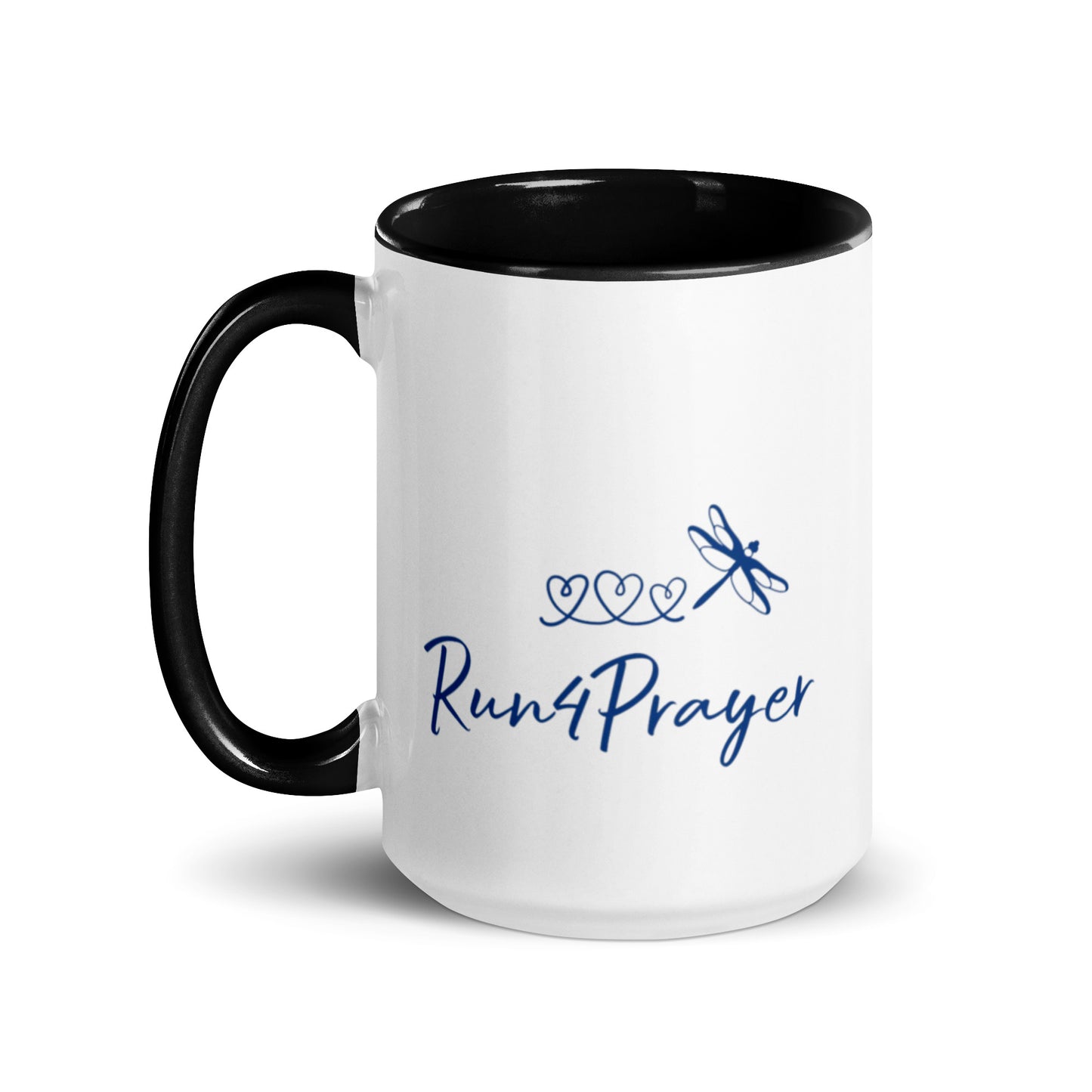 Run4Prayer Heart Path DF Mug with Color Inside