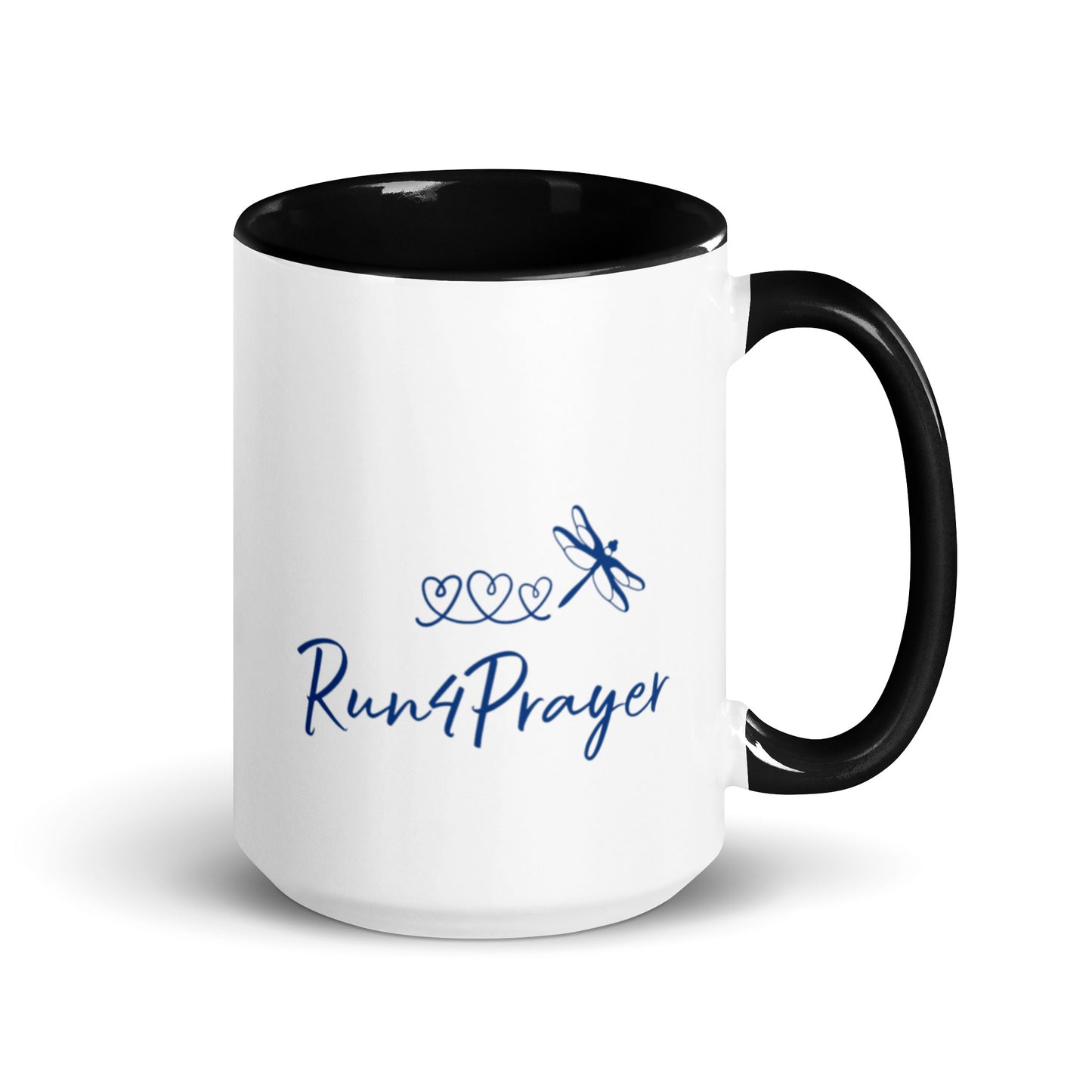 Run4Prayer Heart Path DF Mug with Color Inside