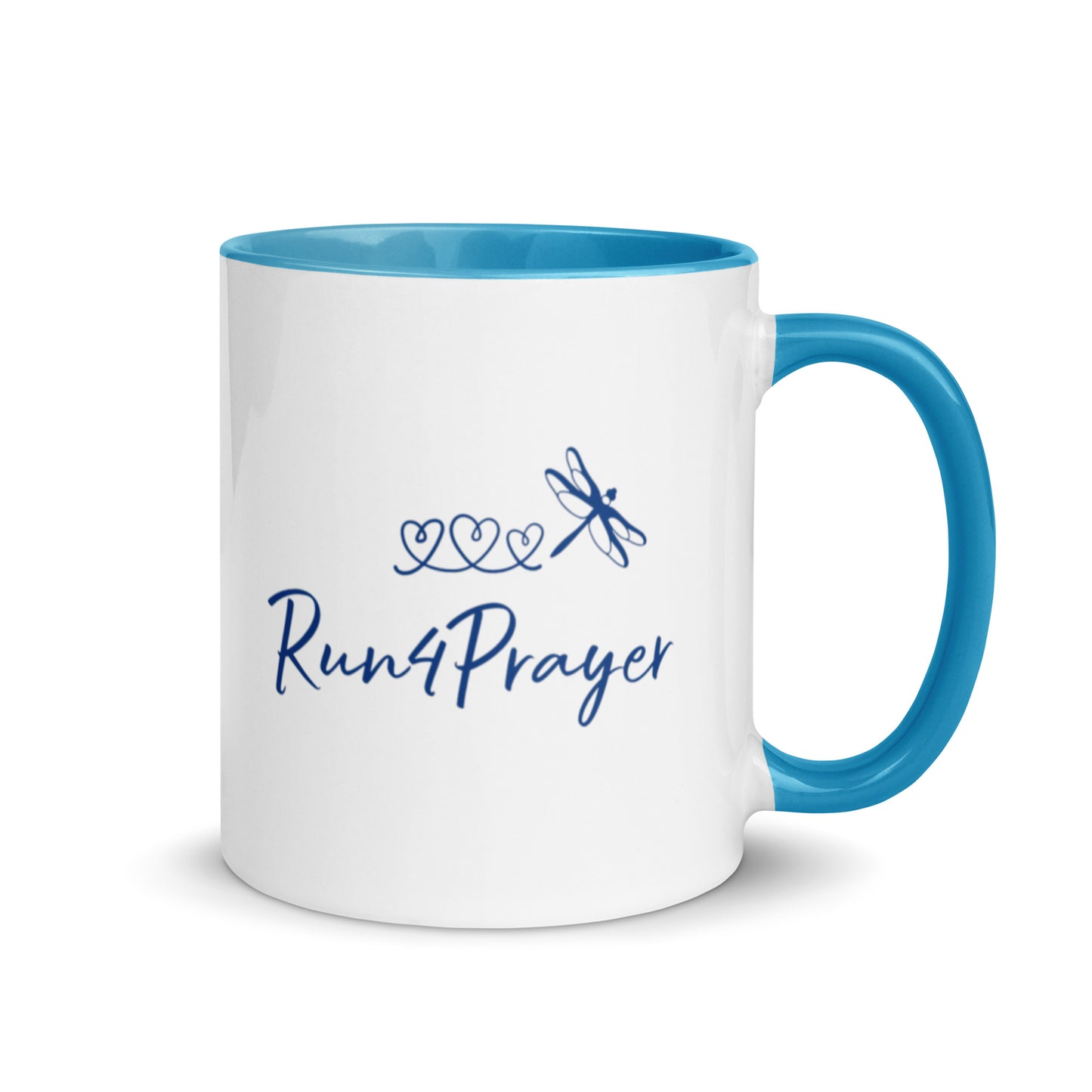 Run4Prayer Heart Path DF Mug with Color Inside