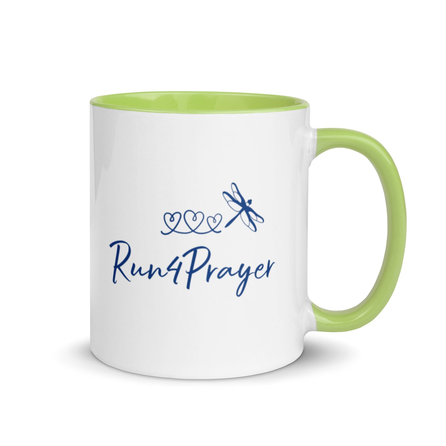 Run4Prayer Heart Path DF Mug with Color Inside