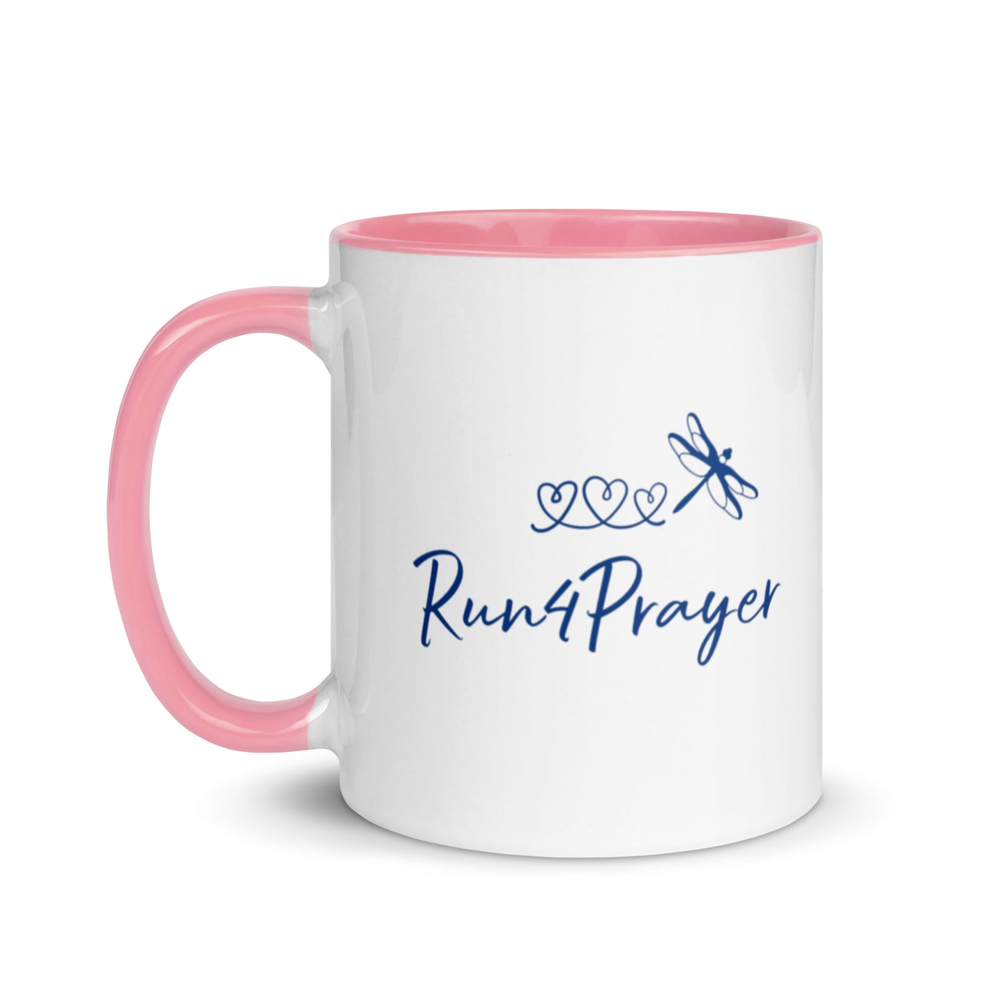 Run4Prayer Heart Path DF Mug with Color Inside