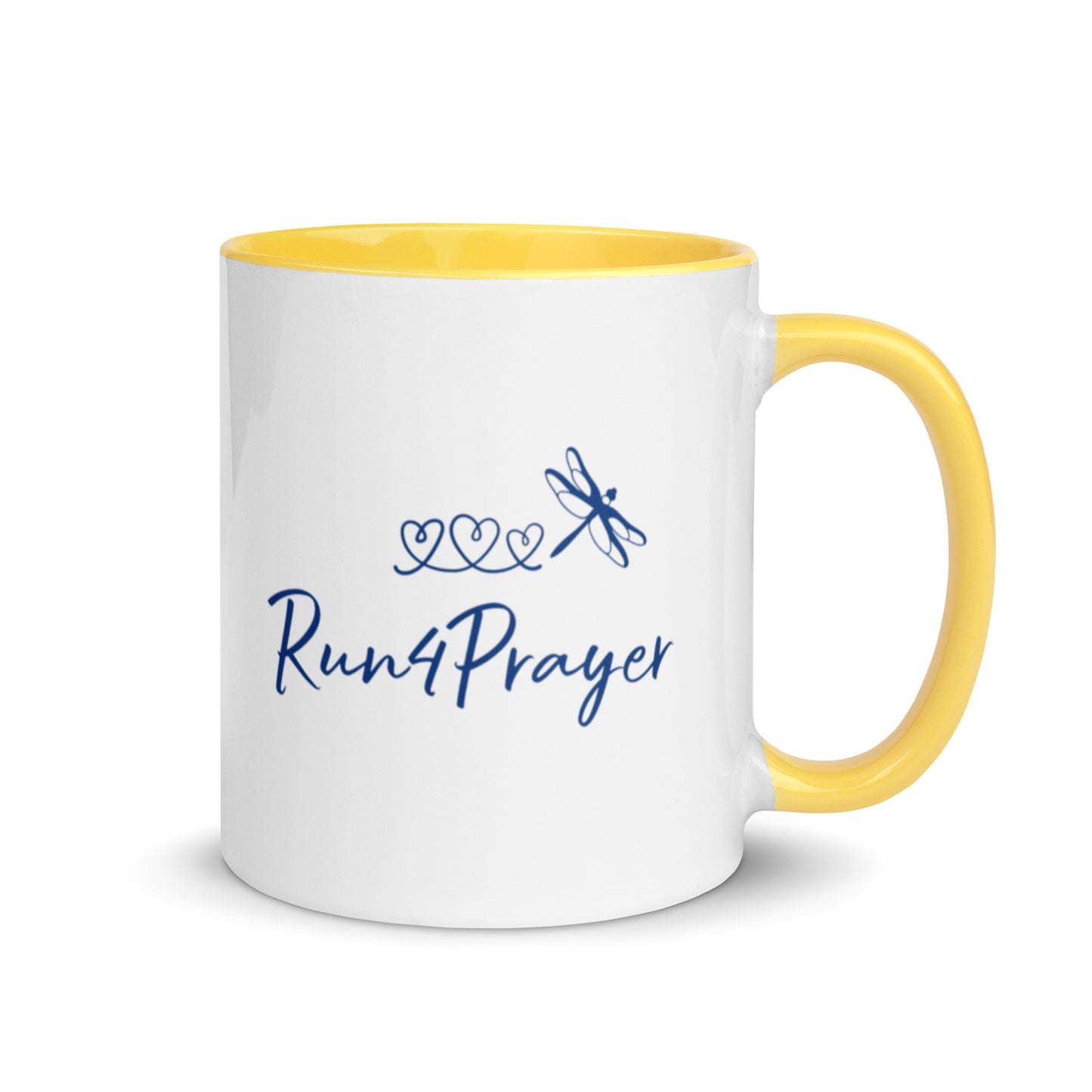 Run4Prayer Heart Path DF Mug with Color Inside