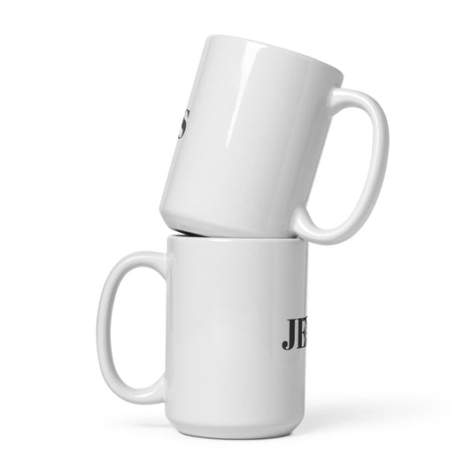 Team JESUS White Glossy Mug