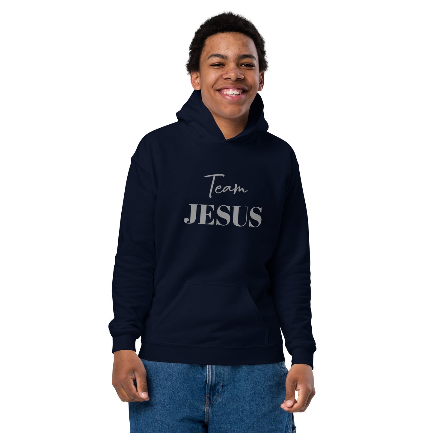 Team Jesus Youth heavy blend hoodie