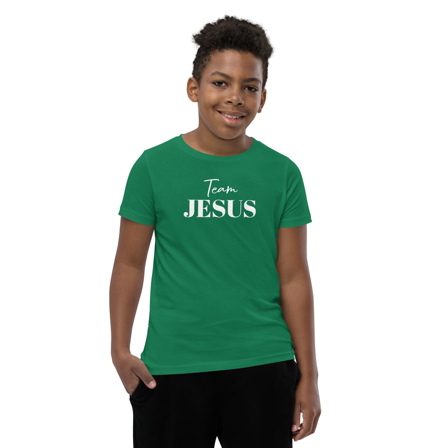 Team JESUS (White Print) Youth T-Shirt