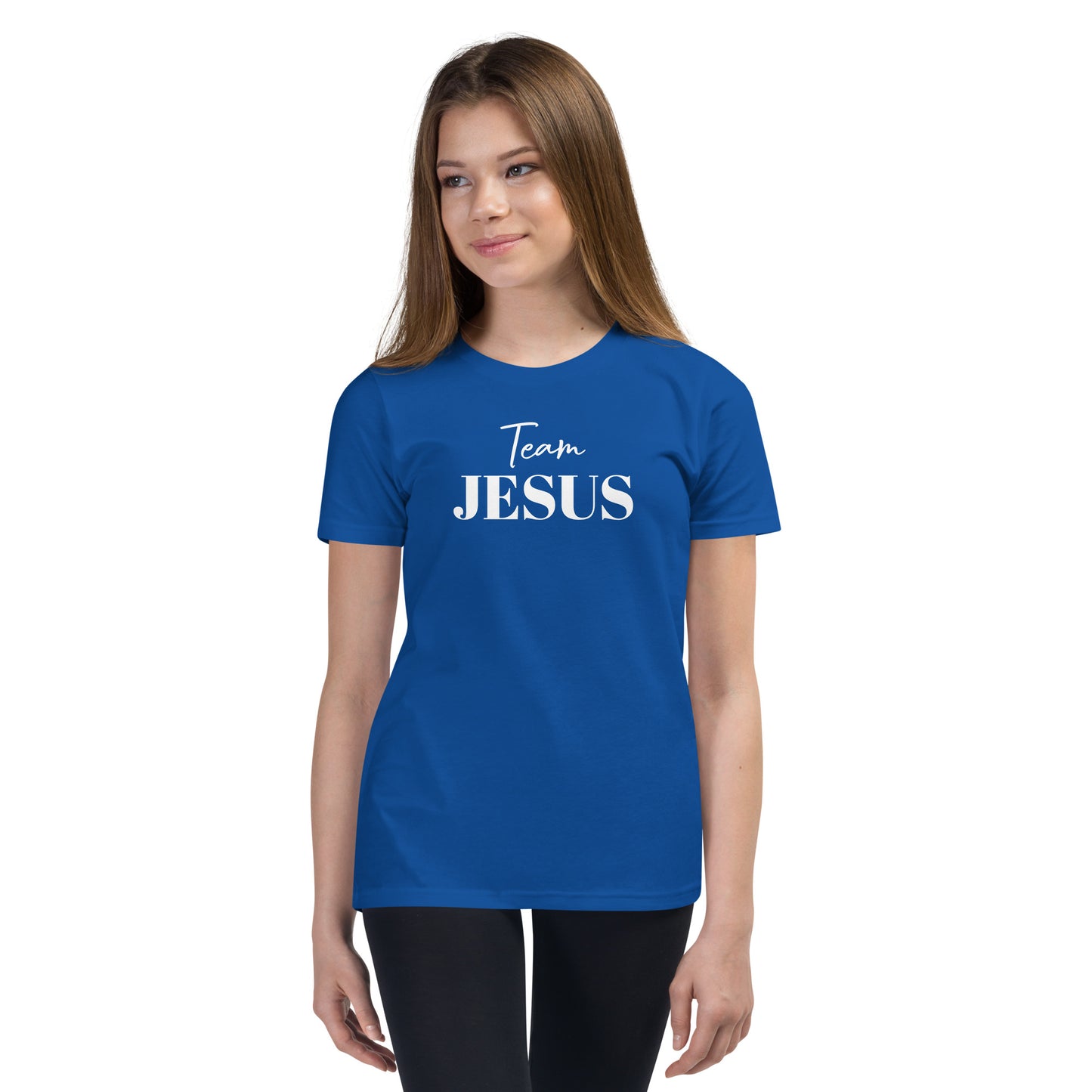 Team JESUS (White Print) Youth T-Shirt